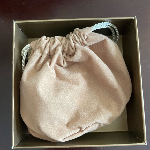 Sterling Silver Rose Rhodium Plated Earrings - Picture 5 of 7